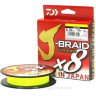 Шнур DAIWA J-BRAID GRAND X8 135М 0,24ММ YELLOW 12790-024